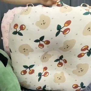 Gối chống trào ngược xô muslin loại 1 GV mama dành cho bé sơ sinh size 70*70cm