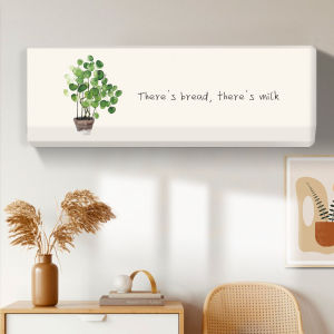 Vỏ Bảo Vệ Máy Lạnh Treo Tường Phòng Ngủ Phong Cách Hiện Đại Đơn Giản Chống Bụi Bẩn Vải Trang Trí Nhà Cửa Phổ Thông