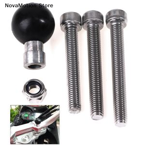 EELHOE | [NM]Motorcycle Handlebar Clamp Base 1 Inch 25mm Ball With M8 Screws For Ram Mount[NM]