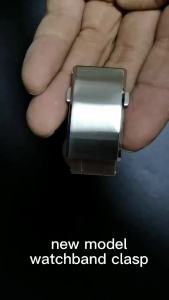Seiko Tương Thích Với Đồng Hồ Gấp Gọn Có Khóa Bạc Khóa An Toàn Đẩy Đôi Dây Đeo Thép Không Gỉ 316L Kích Thước 18mm 20mm 22mm.