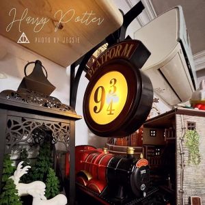 Đèn Tường Harry Potter 9 3/4 Platform Outdoor Atmosphere Đèn Đêm Sáng Tạo Quà Tặng Ngày Lễ Đèn Tường Không Điều Khiển Thông Minh