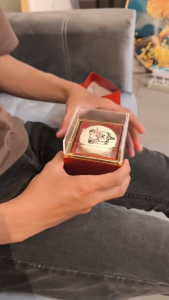 Gift Box Kotak Cincin Kejutan Kue Ulang Tahun Beruang/Hadiah Untuk Kekasih/Pacar