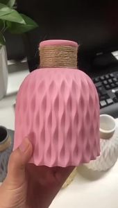 [HCM]Lọ hoa Bình hoa nhựa giả gốm sứ phong cách bắc âu cắm hoa decor kiểu vintage bình hoa bồ công anh để bàn trang trí-Joyee