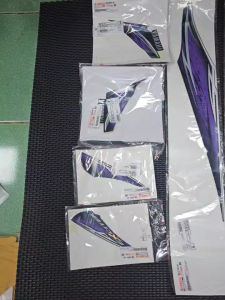 Tem exciter 2010 tím bạc rc chính hãng yamaha đầy đủ các đời chính hãng  và tem 3 lớp cho ae cần