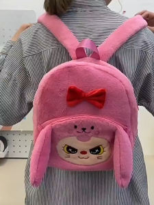 🎒ปักหมุดไว้เลย! กระเป๋านักเรียนที่ต้องมี!✨กระเป๋าเป้ กระเป๋าเด็ก ลายเบบี้ที ขนาด 10 นิ้ว สายสะพายบุนุ่มปรับระดับได้ สีสันสดใส