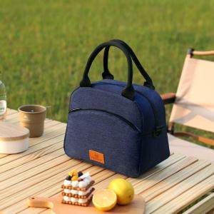 New Fashion Large Capacity Portable Thickened Aluminum Foil Lunch Bag Insulated Food Preservation Bag for Office Workers And Students