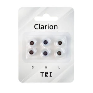CCA | TRI Clarion 3 Pairs Of Silicone Earphone Eartips For S/M/L Size Noise Reduction Headset Earbuds Sleeves Headphone Accessories ﻿