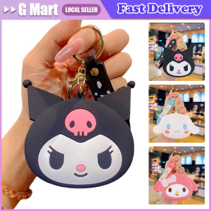 Sanrio Kurome Melody Cinnamon Dog Mermaid Hanton Silicone Coin Headphone Storage Bag Childrens Birthday Gift
