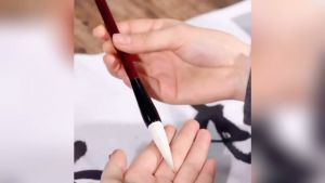 中楷  大楷 小楷 狼毫 毛笔  Calligraphy Writing Brush 学生书法毛笔