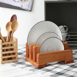 Rak Piring Rak Talenan Serbaguna Rak Kayu Aeshtetic Rak penyimpanan Talenan
