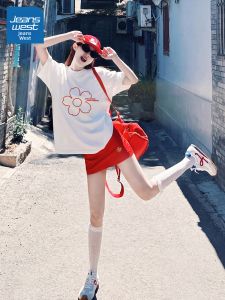 Jeanswest | Áo Thun Nữ Tay Ngắn Kích Cỡ Lớn Mùa Hè