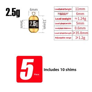 DIAOHAINI | Waterproof Anti-Hang Fishing Sinkers