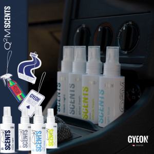 GYEON Q2M Scents - Black Night 80ml-Automotive Car Interior Air Freshener Odour Neutraliser Bundle