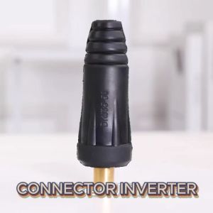 CONNECTOR INVERTER 10-25MM DAN 35-50MM FEMALE SAMBUNGAN KABEL LAS COLOKAN TRAVO LAS 160A 200A 250A KUNINGAN MURAH