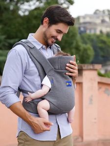 Địu em bé sơ sinh cao cấp Bethbear Trợ Lực Siêu Nhẹ êm ái Hạn Chế Đau Lưng cho bé 0 đến 36 tháng