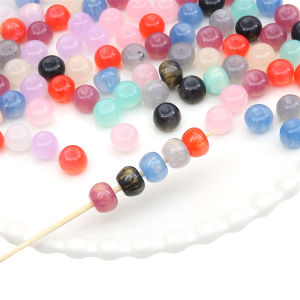 10/20Pcs 11mm Handmade Colorful Resin Starry Sky Apple Beads Charm for Earring Bracelet Necklace DIY Jewelry Making Accessories