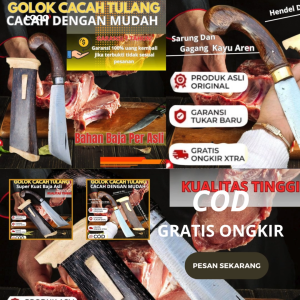 GOLOK PERKAKAS TULANG UNTUK TULANG KAYU BAMBU DLL
