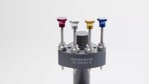 Bộ Dụng Cụ Lắp Đặt Và Chỉnh Sửa Kim Đồng Hồ Bằng Thép 4 Chân Độ Chính Xác Cao Dành Cho Thợ Đồng Hồ