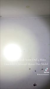 Lampu Tembak Sorot LED 3 Mata Owl Burung Hantu Owl 3 Mata Cree 30Watt