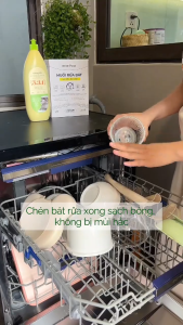 Nước rửa chén cho máy Enzyco hữu cơ sinh học enzyme dứa bò hòn cam chanh xả nước rửa chén cho máy rửa chén nước rửa bát làm sạch tối đa an tâm sức khỏe không hóa chất độc hại thân thiện môi trường