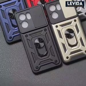 Case Oppo Reno 13 5G Oppo Reno 13 Pro 5G Oppo Reno 13F Case Robot Slide Kamera Protect Ringstand