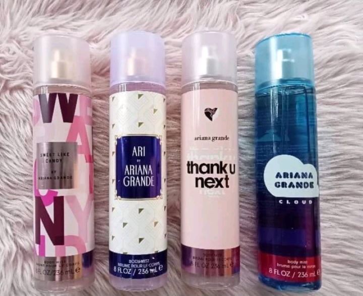 Body Mist Thank You Next Ari Perfume Ariana Grande Sweet Like