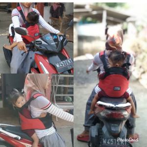 Sabuk Pengaman Anak Berkendara di Motor & Sabuk Boncengan Anak