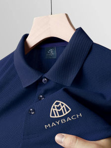 High-End Pure Cotton Polo Shirt Work Uniform Logo Printed Summer Turn-down Collar T-shirt Corporate Culture Shirt Workwear