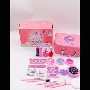 ชุดเครื่องสำอางค์เด็ก เล่นแต่งหน้าเด็ก สีทาเล็บเด็ก ชุดแต่งหน้า 10 รูปแบบ เครื่องสำอาค์เด็ก เสริมการเล่นและพัฒนาความสำหรับเด็ก