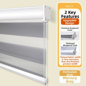 Gagaku | Hole-Free Soft Screen Bathroom Curtain Light-Blocking Sun-Shading Blind