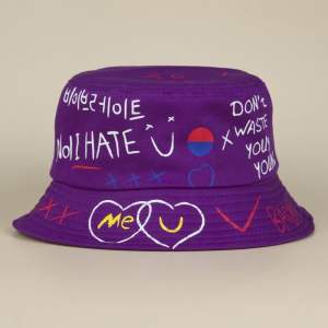 หมวกบักเก็ต หมวกสำหรับฤดูร้อน หมวกบักเก็ตลายกราฟฟิก