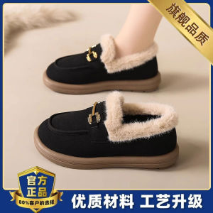 Winter Warm Fleece Lined Snow Boots Womens Large Size 42 Casual Mid-Calf Booties Rubber Outsole round Toe Fashionable Snow Boots