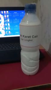 Getah Karet Cair Mentah Murni isi 600ml