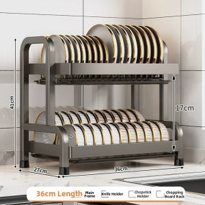 B&W | Kitchen Multipurpose Storage Rack