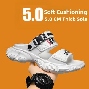 SHENGPAIGEZU | Anti-slip Summer Slippers for Driving Men EVA Thick Soft Bottom