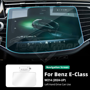 Car Tempered Glass Protective Film For Mercedes-Benz E-Class W214 Screen Protector Auto GPS Navigation Dashboard Display Cover
