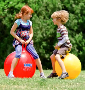 Kindergarten Ball Knob Thickened Elastic Inflatable Toys Large Jumping Ball Childrens Sensory Integration Therapy Exercise Portable Ball