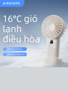 SOLOVE | Quạt mini cầm tay nhỏ gọn và êm ái