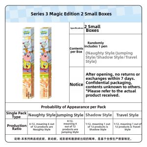 KAYOU | Spongebob Squarepants Theme Black Click Pen Stationery