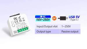 WenQia 433Mhz 86-Type Wireless Touch Panel Remote Control Light Switch 110V~250V 10A Mini RF Relay Interruptor for Lamp/Home Appliance