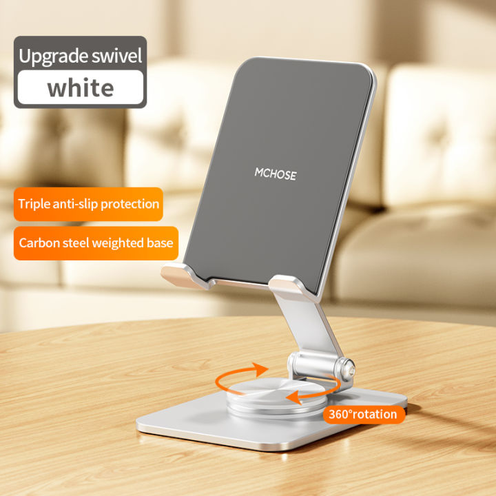 AMS Cell Phone Holder Clip Holder Lazy Bracket Flexible Long Arms For All Mobile Fit On Desktop Bed Mobile Stand For Bedroom Office Kitchen