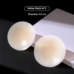Breathable Silicone Nipple Covers for Women Invisible round Strapless Bra Sensation Wedding Dress Seamless Underwear