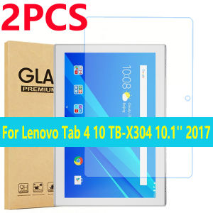 2 Pieces Tempered Glass For Lenovo Tab 4 10 TB-X304L TB-X304F 10.1 In 2017 Screen Protector Tablet Anti Scratch Protective Film