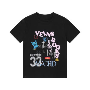 WILDAZI | Aesthetic Hand-painted Print Straight Shoulder Slim Fit Short T-Shirt