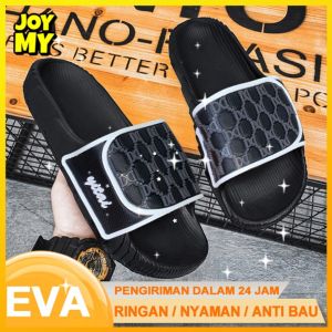 Sandal Slop Pria Karet Keren Empuk Motif Terbaru Premium Sendal Pria Wanita Laki Laki Tebal Anti Slip EVA