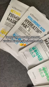 BPOM Masker Wajah by Kormesic Face Mask Care Deep Cleansing Moisturizing Repair & Hydration 25ml
