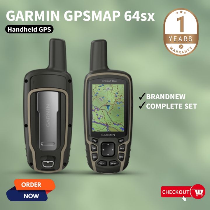 GARMIN GPSMAP 64sx Handheld GPS with 1 year warranty Lazada PH