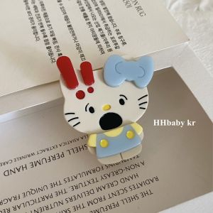 Cute Kitty Acetate Hair Clips Side Bangs Clip Childrens Fun Fresh Outing Non-Star Same as Mall Fresh Outing Universal Clip