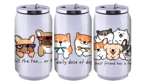 Cute Custom Paws 280ml Tumbler for Dog Lovers!