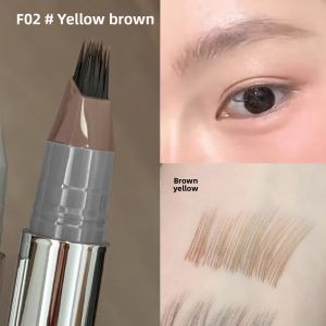 JIUQI | Waterproof Eyebrow Pencil for Beginners with Natural Brush